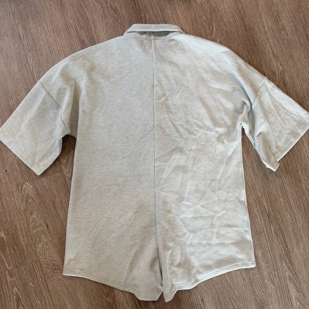 SABO Australia ribbed Milena Playsuit beige sz XS - Picture 6 of 7